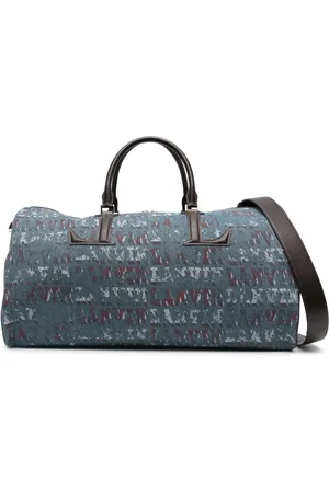 Lanvin Bolsa de viaje de mezclilla de x Future