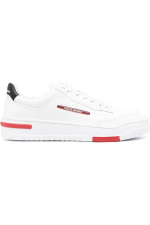 Ralph Lauren Tenis con parche del logo