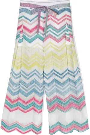 Missoni Pantalones con diseño zigzag