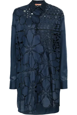 ERMANNO SCERVINO Camisa con encaje de guipur