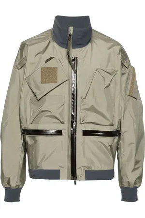 Acronym Chamarra bomber con bolsillos múltiples
