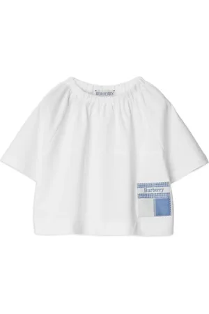 Burberry Playera con parche del logo