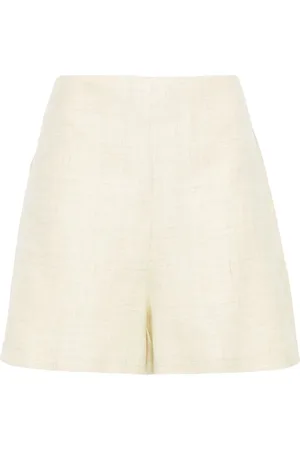Serafini Shorts de vestir de tejido cambray