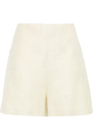 Serafini Shorts de vestir de tejido cambray