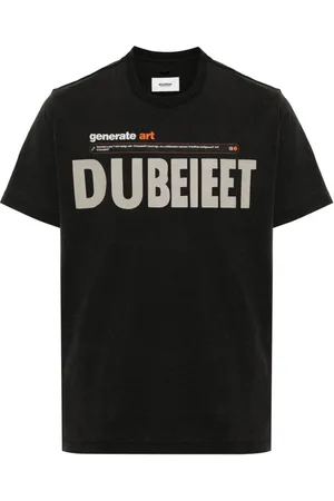 DOUBLET Playera con logo estampado