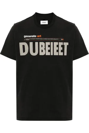 DOUBLET Playera con logo estampado