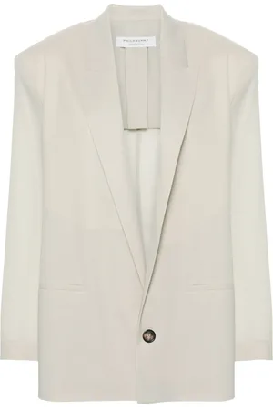 Serafini Blazer transparente con botones