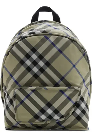 Burberry Mochila con cuadros estampados