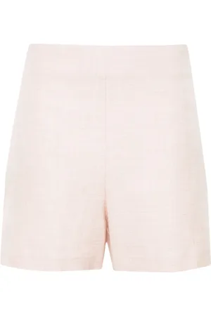 Serafini Shorts de vestir de tejido cambray