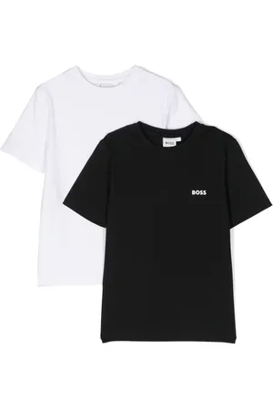 HUGO BOSS Pack de dos playeras con logo estampado