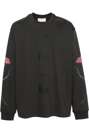 SONG FOR THE MUTE Sudadera con texto estampado