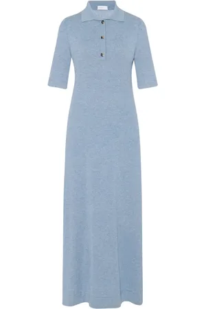 ROSETTA GETTY Vestido midi estilo playera tipo polo