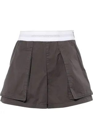 Alexander Wang Shorts cargo con tiro alto