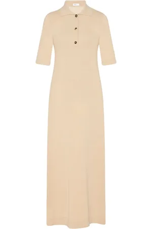 ROSETTA GETTY Vestido midi estilo playera tipo polo