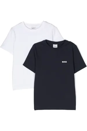 HUGO BOSS Pack de dos playeras con logo estampado