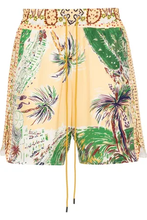 Rhude Shorts de seda Palmina