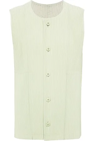 Issey Miyake Chaleco plisado