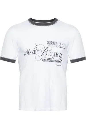 ERL Playera con eslogan estampado