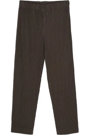 Issey Miyake Pantalones de vestir con pinzas