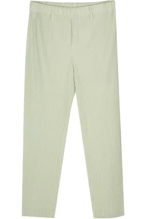 Issey Miyake Pantalones de vestir con pinzas