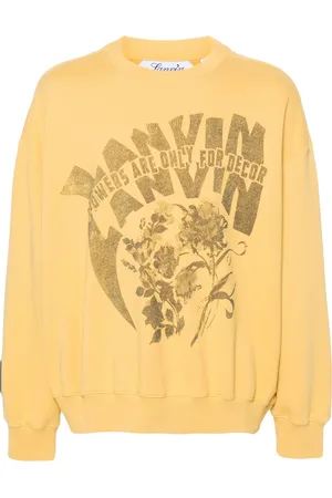 Lanvin Sudadera con logo estampado de x Future