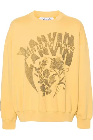 Lanvin Sudadera con logo estampado de x Future