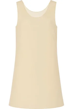ROSETTA GETTY Top estilo túnica con cuello redondo