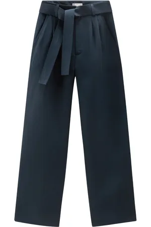 Woolrich Pantalones rectos con cinturón