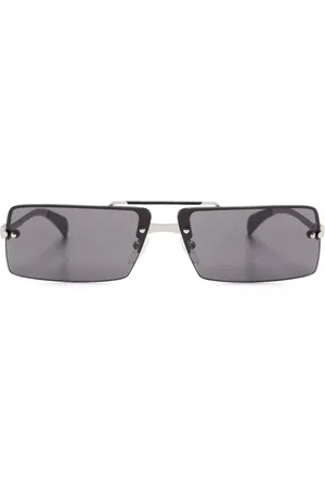 Salvatore Ferragamo Lentes de sol con armazón rectangular
