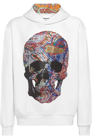 Philipp Plein Hoodie con motivo Skull