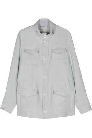 ELEVENTY Chamarra estilo militar
