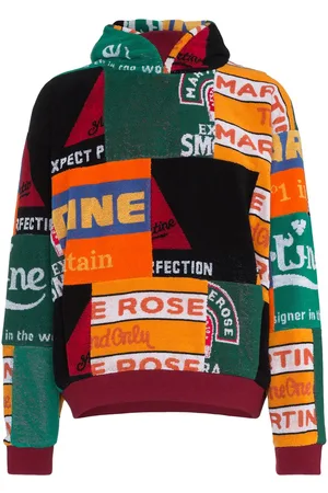 MARTINE ROSE Sudadera con capucha Beermat