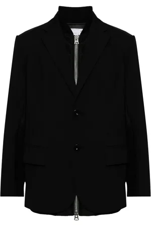 SACAI Blazer a capas con botones