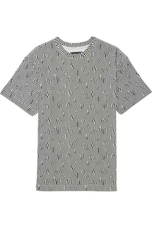 Purple Brand Playera con rayas estampadas