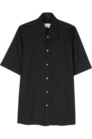 Maison Margiela Camisa con logo de cuatro costuras