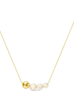 Tasaki Collar Sliced en oro amarillo de 18kt
