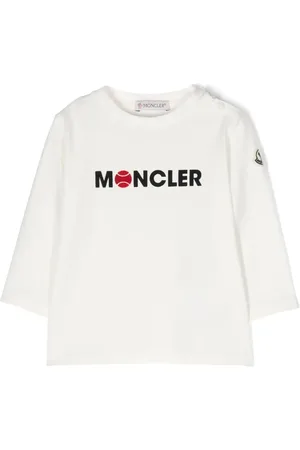 Moncler Playera con logo afelpado