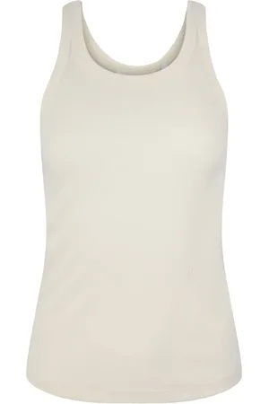 Helmut Lang Camiseta tejida de canalé