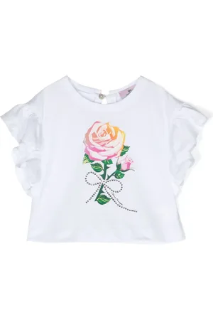 Chiara Ferragni Playera con estampado floral