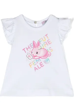 Chiara Ferragni Playera con estampado gráfico