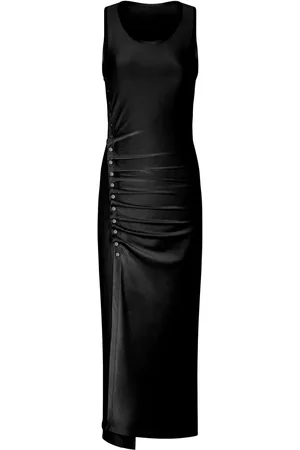 Paco rabanne Vestido midi sin mangas