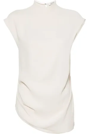 Gauchere Blusa asimétrica sin mangas