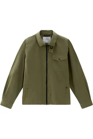 Woolrich Sobrecamisa de tejido gabardina