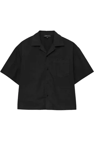 Purple Brand Camisa con logo bordado