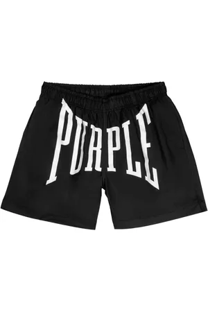 Purple Brand Shorts con logo estampado