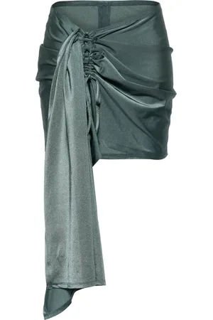pushBUTTON Falda corta con detalles