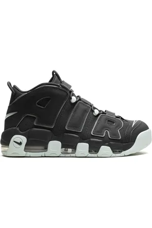 Nike Tenis Air More Uptempo "Dark Smoke Grey/Light Smoke Grey/Barely Green"
