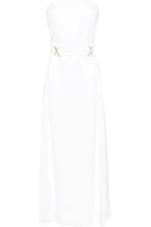 GENNY Vestido midi estilo strapless