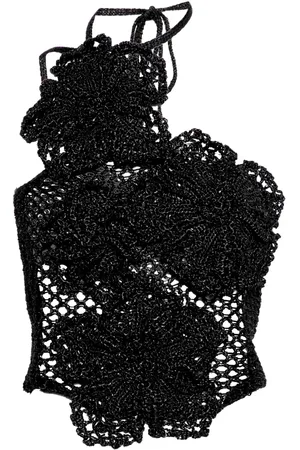 Cult Gaia Top tejido de crochet Nazanin
