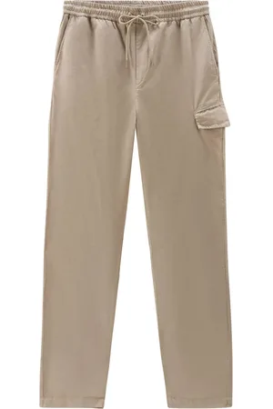Woolrich Pantalones cargo con diseño recto